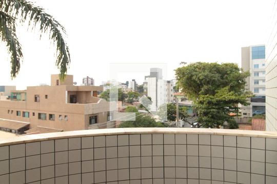 Varanda da Sala de apartamento à venda com 5 quartos, 300m² em Indaiá, Belo Horizonte
