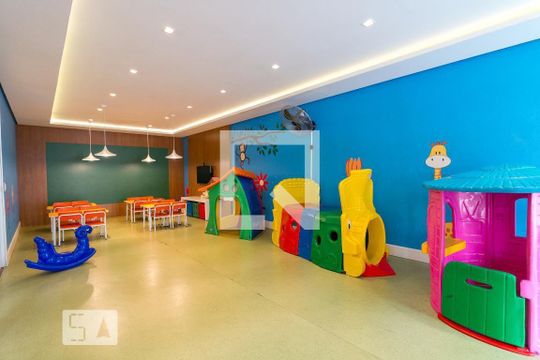 Área Comum - Brinquedoteca de apartamento à venda com 3 quartos, 75m² em Vila Leonor, Guarulhos