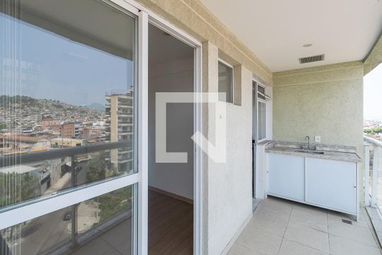 Varanda da Sala de apartamento à venda com 2 quartos, 114m² em Olaria, Rio de Janeiro