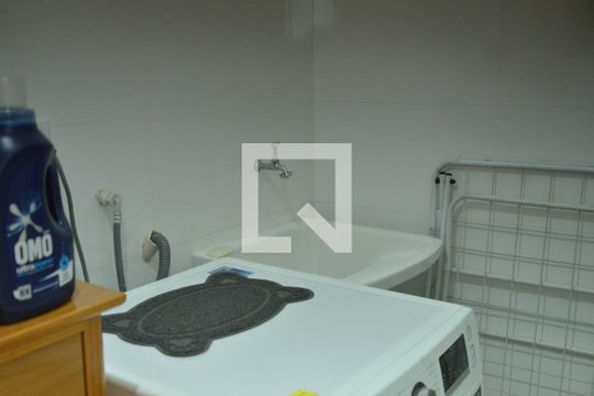 Área de Serviço de apartamento à venda com 2 quartos, 120m² em Campestre, Santo André
