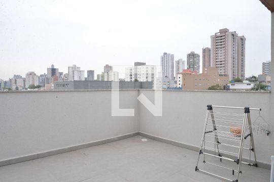Varanda de apartamento à venda com 2 quartos, 120m² em Campestre, Santo André