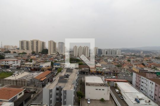 Vista da Sala de apartamento à venda com 3 quartos, 66m² em Picanço, Guarulhos