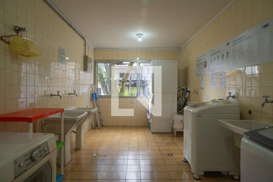Área comum - Lavanderia de kitnet/studio à venda com 1 quarto, 27m² em Bela Vista, São Paulo