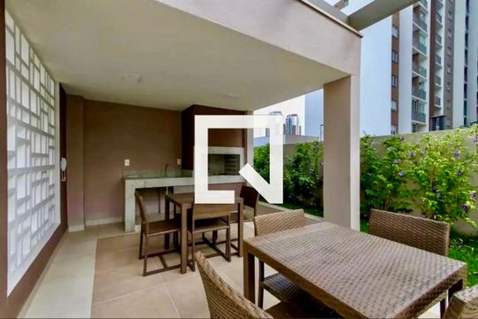 Churrasqueira de apartamento à venda com 1 quarto, 27m² em Jardim Caravelas, São Paulo