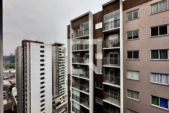 Vista de apartamento à venda com 1 quarto, 27m² em Jardim Caravelas, São Paulo