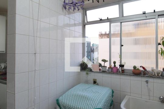 Área de Serviço de apartamento para alugar com 3 quartos, 98m² em Castelo, Belo Horizonte