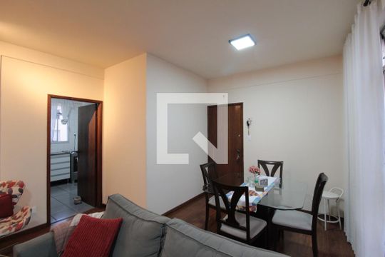 Sala de apartamento para alugar com 3 quartos, 98m² em Castelo, Belo Horizonte