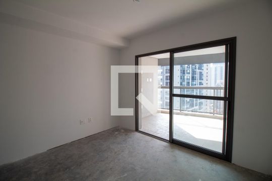 Sala - Studio de kitnet/studio à venda com 1 quarto, 32m² em Santo Amaro, São Paulo