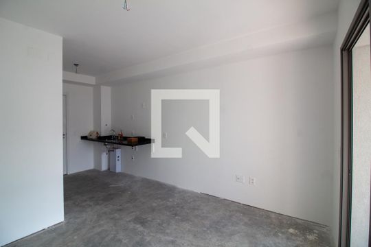 Sala - Studio de kitnet/studio à venda com 1 quarto, 32m² em Santo Amaro, São Paulo