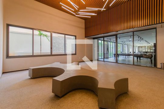 Área comum - Hall social de kitnet/studio para alugar com 1 quarto, 28m² em Vila Mariana, São Paulo