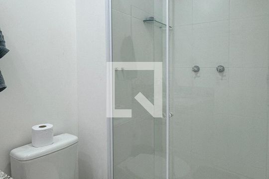 Banheiro Corredor de apartamento para alugar com 2 quartos, 60m² em Parque Viana, Barueri