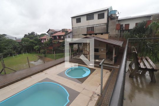 Área comum - Piscina de apartamento à venda com 2 quartos, 61m² em Santo Afonso, Novo Hamburgo