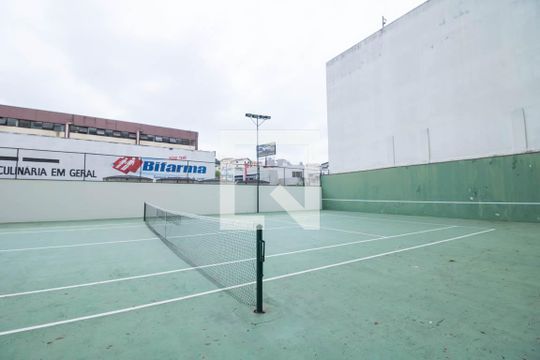 Área comum - Quadra tênis de apartamento à venda com 5 quartos, 390m² em Vila Gilda, Santo André