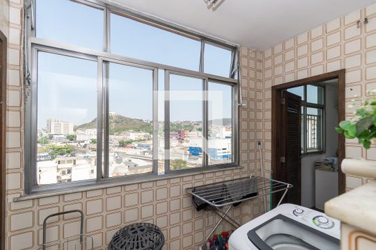Área de Serviço de apartamento à venda com 3 quartos, 111m² em Penha, Rio de Janeiro