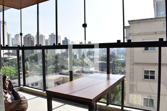 Varanda de apartamento à venda com 3 quartos, 94m² em Juvevê, Curitiba