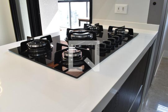 Cozinha de apartamento à venda com 3 quartos, 94m² em Juvevê, Curitiba