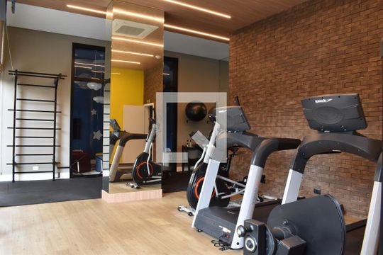 Área comum - Academia de apartamento à venda com 3 quartos, 94m² em Juvevê, Curitiba