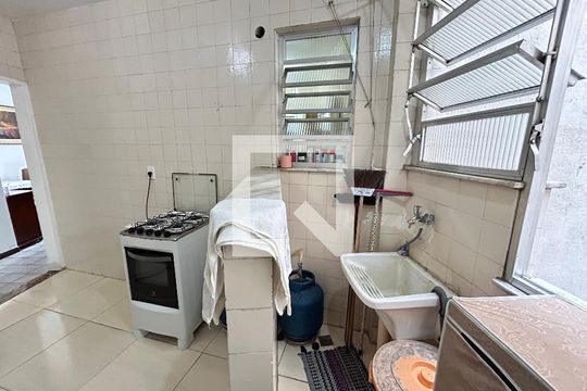 Cozinha e Área de Serviço de apartamento à venda com 2 quartos, 53m² em Irajá, Rio de Janeiro