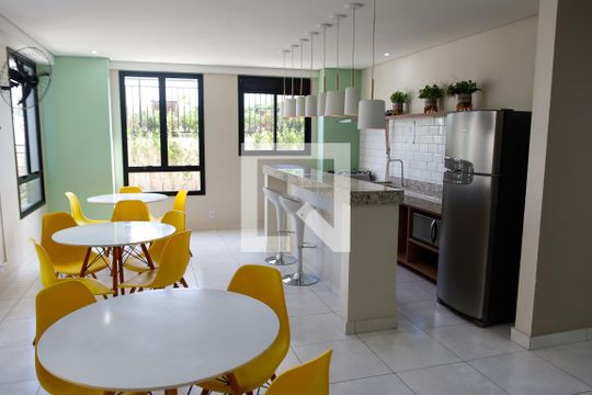 Área comum - Salão de festas de apartamento para alugar com 2 quartos, 36m² em Presidente Altino, Osasco