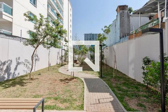 Área comum de kitnet/studio para alugar com 1 quarto, 35m² em Santo Amaro, São Paulo