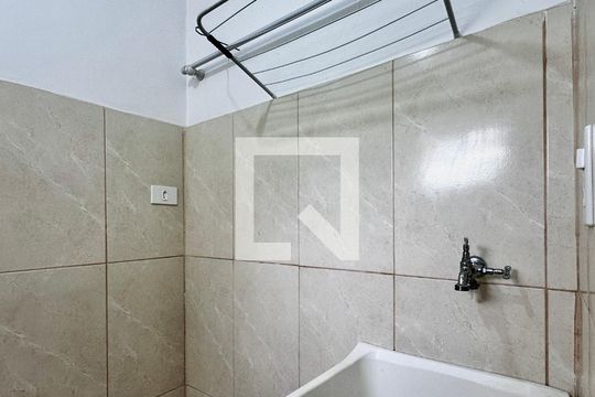 Área de Serviço de kitnet/studio para alugar com 1 quarto, 10m² em Santo Amaro, São Paulo