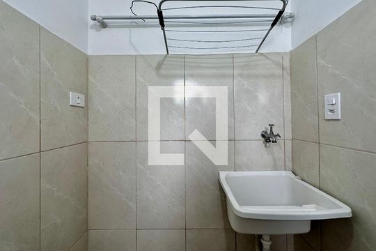 Área de Serviço de kitnet/studio para alugar com 1 quarto, 10m² em Santo Amaro, São Paulo