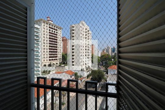 Sacada da Suíte de apartamento à venda com 3 quartos, 205m² em Vila Bastos, Santo André