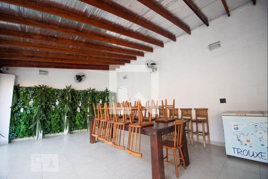 Área comum - Salão de festas de apartamento à venda com 2 quartos, 60m² em Vila Mimosa, Campinas