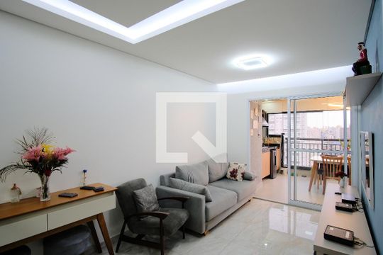 Sala de apartamento à venda com 3 quartos, 85m² em Parque São Jorge, São Paulo