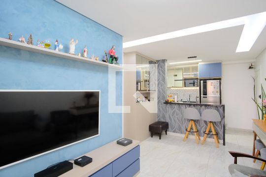 Sala de apartamento à venda com 3 quartos, 85m² em Parque São Jorge, São Paulo