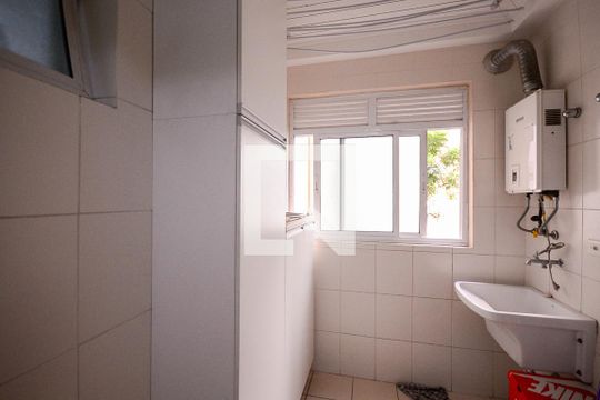 Área de Serviço de apartamento à venda com 3 quartos, 69m² em Vila Caraguata, São Paulo