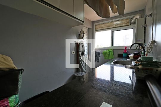 Área de Serviço de apartamento à venda com 3 quartos, 131m² em Jardim, Santo André