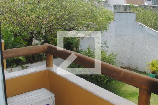 Varanda da Suite 2 de casa de condomínio para alugar com 5 quartos, 420m² em Jaguaribe, Salvador