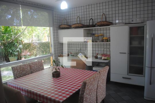 Cozinha - Armários de casa de condomínio para alugar com 5 quartos, 420m² em Jaguaribe, Salvador