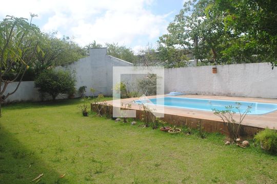 Área comum - Piscina de casa de condomínio para alugar com 5 quartos, 420m² em Jaguaribe, Salvador