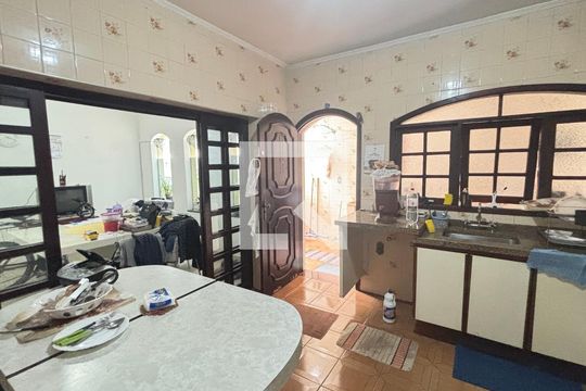 Cozinha de casa para alugar com 3 quartos, 196m² em Parque Novo Oratório, Santo André