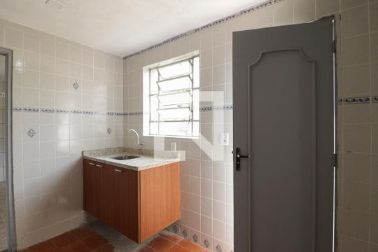 Cozinha de casa para alugar com 1 quarto, 40m² em Sítio do Mandaqui, São Paulo