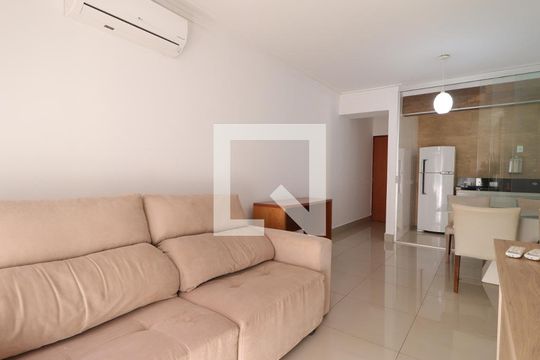 Sala de apartamento para alugar com 3 quartos, 71m² em Jardim Palma Travassos, Ribeirão Preto