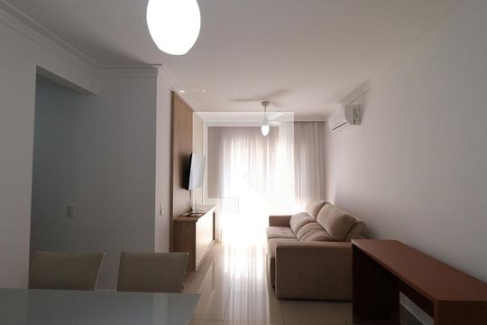 Sala de apartamento para alugar com 3 quartos, 71m² em Jardim Palma Travassos, Ribeirão Preto