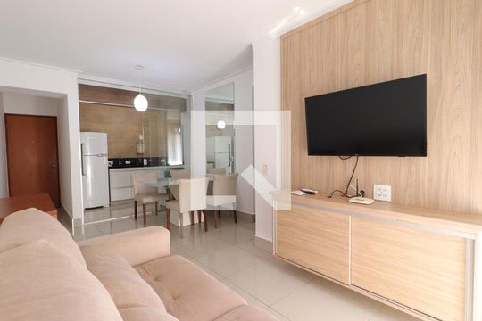 Sala de apartamento para alugar com 3 quartos, 71m² em Jardim Palma Travassos, Ribeirão Preto
