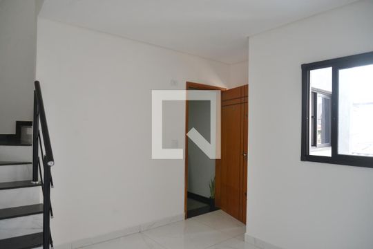 Sala de apartamento à venda com 2 quartos, 100m² em Vila Scarpelli, Santo André