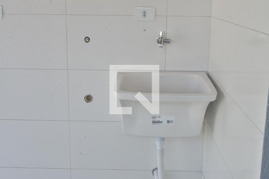 Lavanderia  de apartamento à venda com 2 quartos, 100m² em Vila Scarpelli, Santo André
