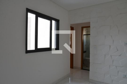 Sala de apartamento à venda com 2 quartos, 100m² em Vila Scarpelli, Santo André
