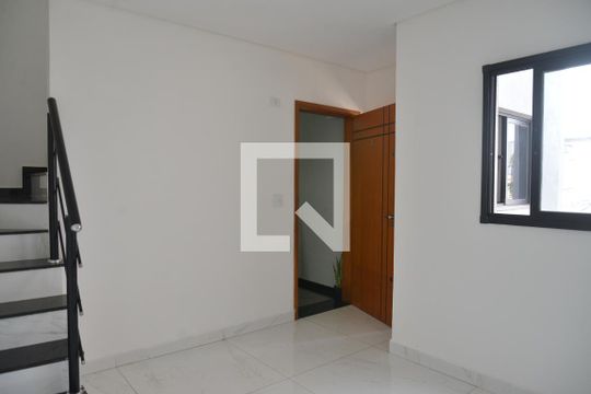 Sala de apartamento à venda com 2 quartos, 100m² em Vila Scarpelli, Santo André
