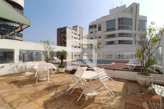 Área Comum - Piscina de apartamento à venda com 1 quarto, 45m² em Indianópolis, São Paulo