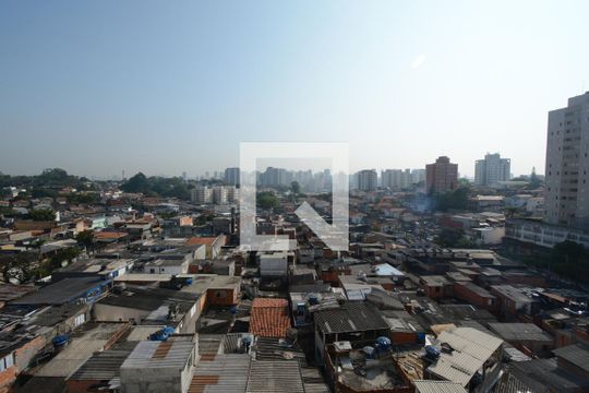 Vista da Sala de apartamento à venda com 1 quarto, 27m² em Jardim Cidália, São Paulo