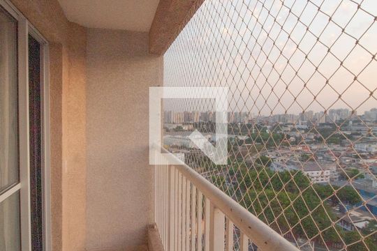 varanda de apartamento para alugar com 2 quartos, 42m² em Sítio da Figueira, São Paulo