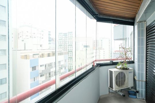 Varanda de apartamento à venda com 3 quartos, 165m² em Santo Antônio, São Caetano do Sul