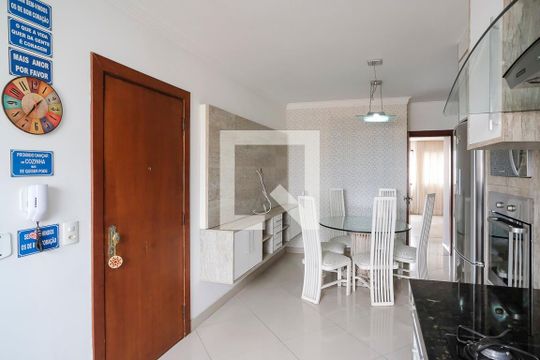Cozinha de apartamento à venda com 3 quartos, 165m² em Santo Antônio, São Caetano do Sul