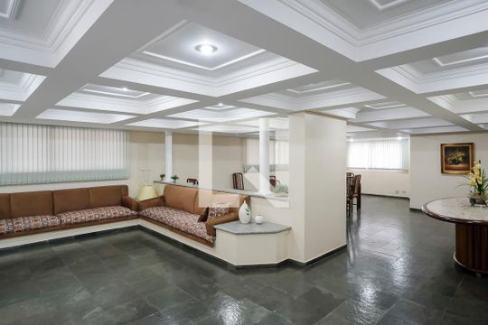 Salão de festas de apartamento à venda com 3 quartos, 165m² em Santo Antônio, São Caetano do Sul